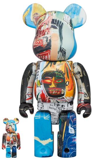 BE@RBRICK Jean-Michel Basquiat "Spécial" (100%+400%)