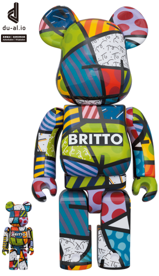 BE@RBRICK Romero Britto (100%+400%)