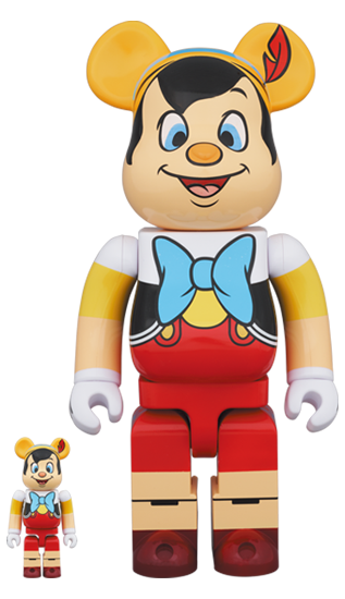 BE@RBRICK Pinocchio (100%+400%)