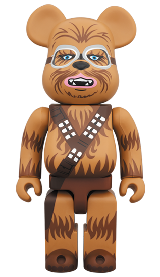 BE@RBRICK CHEWBACCA Version Han Solo (400%)