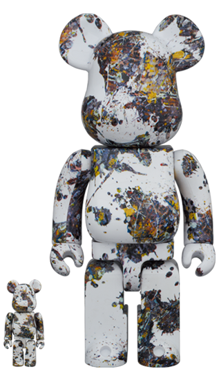 BE@RBRICK Jackson Pollock Studio "Splash" (100%+400%)