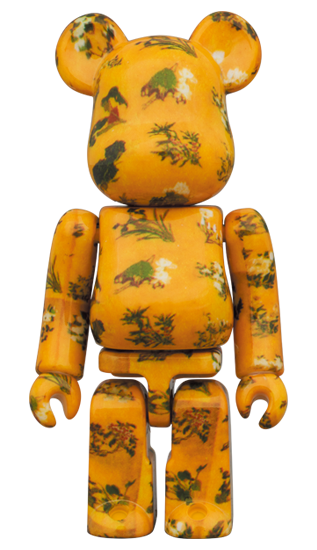 BE@RBRICK Ito Jakuchu "Hundred Flowers Fusuma Kotohira-gu Shrine" (100%+400%)