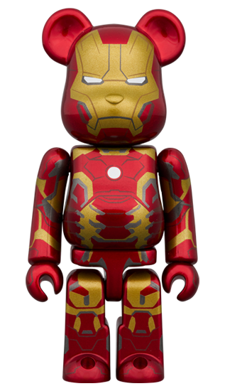 BE@RBRICK Iron Man Mark 43 (100%+400%)