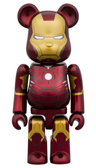 BE@RBRICK Iron Man Mark III (100%+400%)