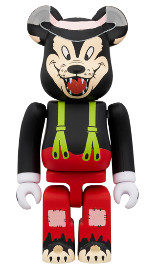 BE@RBRICK The Big Bad Wolf [Disney] (100%+400%)