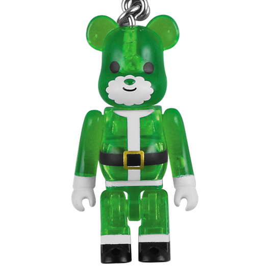 Bearbrick Merry Green Christmas 2008 - Clear Green (50%) - MyBearBrick.de