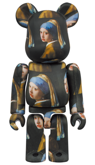 BE@RBRICK Johannes Vermeer "Girl with a Pearl Earring" (100%+400%)