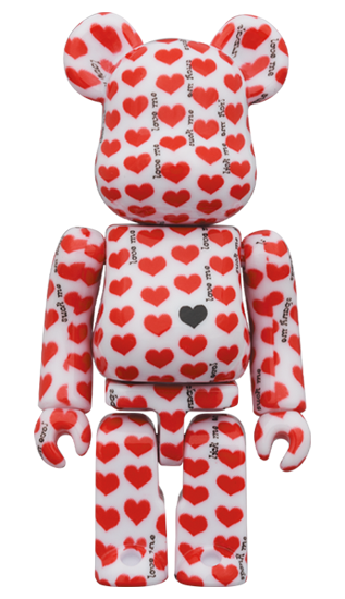 BE@RBRICK Amplifier® Coeur Blanc (100%+400%)