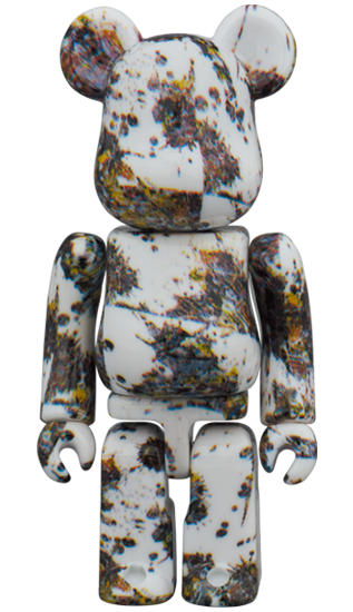 BE@RBRICK Jackson Pollock Studio "Splash" (100%+400%)