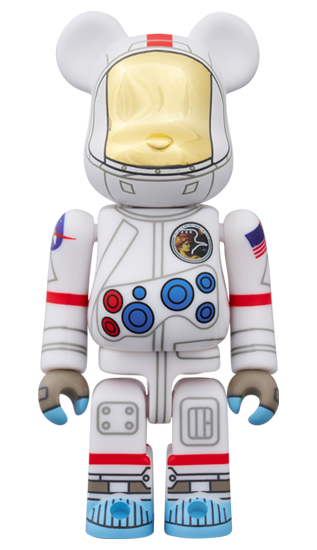 BE@RBRICK Astronaute Apollo 17 (100%+400%)