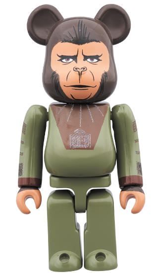 BE@RBRICK Cornelius &amp; Zira [Planet of the Apes] (100%)