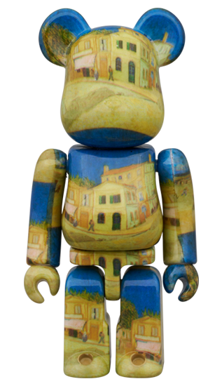 BE@RBRICK Vincent van Gogh "The Yellow House (The Street)" [Van Gogh Museum] (100%+400%)