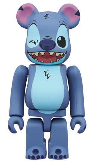 BE@RBRICK Stitch &amp; Angel lot de 2 (100%)