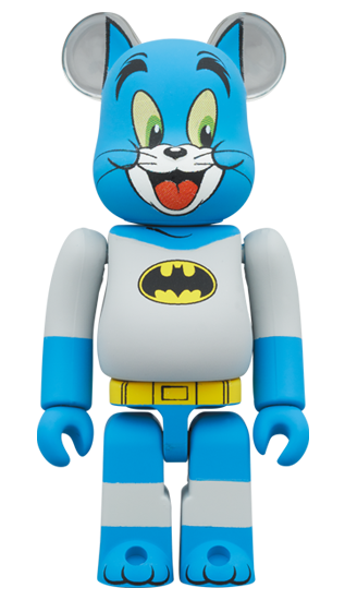 BE@RBRICK TOM as Batman & JERRY as The Joker (100%+400%)