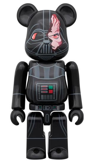 BE@RBRICK Dark Vador™ Version Dommages (Version Obi-Wan Kenobi) (100%+400%)