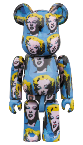 BE@RBRICK Andy Warhol's Marilyn Monroe (100%+400%)