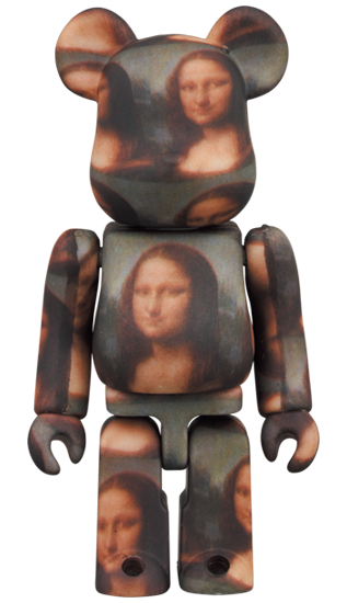 BE@RBRICK Léonard de Vinci "Mona Lisa" (100%+400%)