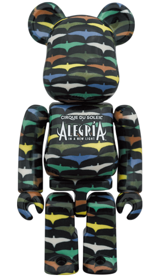 BE@RBRICK Cirque du Soleil "Alegria - In a New Light" (100%+400%)