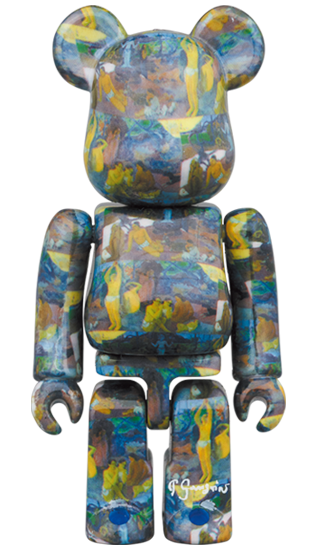 BE@RBRICK Eugène Henri Paul Gauguin "Where Do We Come From? What Are We? Where Are We Going?" (100%+400%)