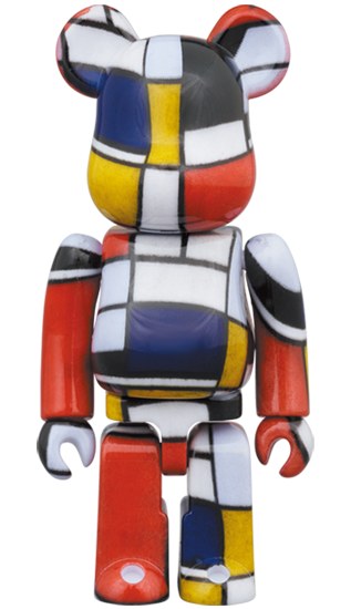 BE@RBRICK Piet Mondrian (100%+400%)