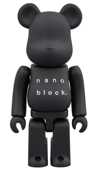 BE@RBRICK × nanoblock 2-Pack Set B (100%)