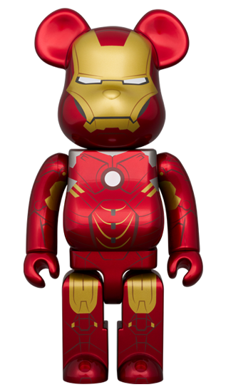 BE@RBRICK Iron Man Mark IV (100%+400%)