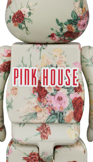 BE@RBRICK Pink House (400%)