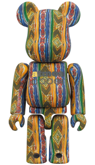 BE@RBRICK atmos × COOGI (100%+400%)