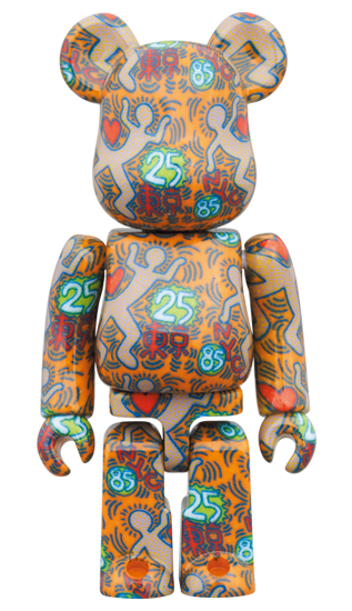 BE@RBRICK Keith Haring "Spécial" (100%+400%)