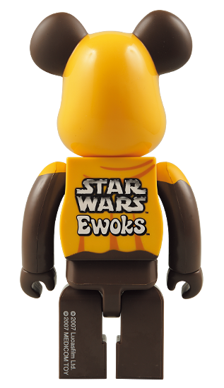 BE@RBRICK Wicket Ewoks Version (100%+400%)