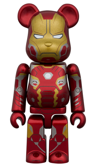 BE@RBRICK Iron Man Mark 45 (100%+400%)