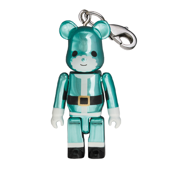 Bearbrick Merry Green Christmas 2012 - Blue (50%) - MyBearBrick.de