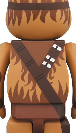 BE@RBRICK CHEWBACCA Version Han Solo (400%)