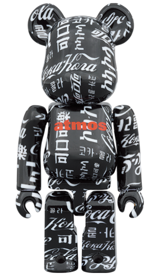 BE@RBRICK Coca-Cola × atmos Type-6 (100 %+400 %)