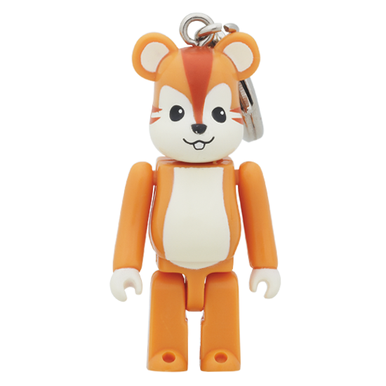 Bearbrick Kiss the Earth WWF Charity Campaign - Chipmunk (50%) - MyBearBrick.de