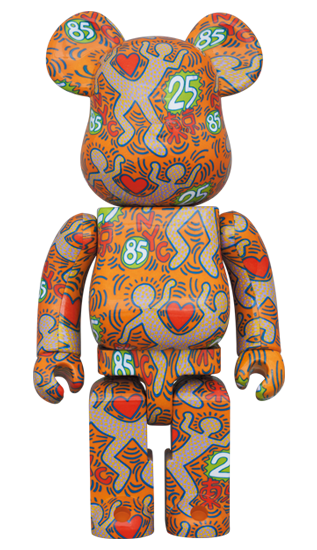 BE@RBRICK Keith Haring "Spécial" (100%+400%)