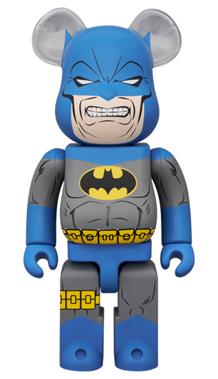 BE@RBRICK Batman (The Dark Knight Returns Blue Version) (100%+400%)