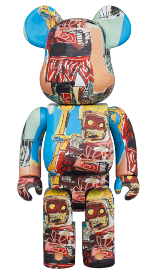 BE@RBRICK Jean-Michel Basquiat #6 (100%+400%)