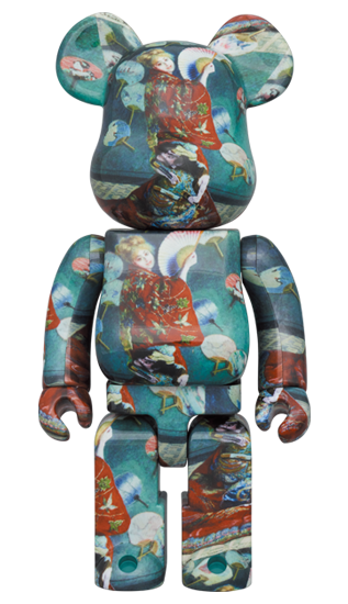 BE@RBRICK Claude Monet "La Japonaise" (100%+400%)