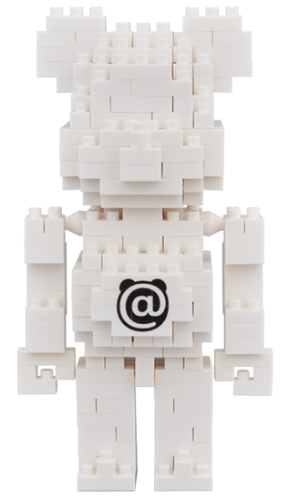 BE@RBRICK × nanoblock 2-Pack Set B (100%)