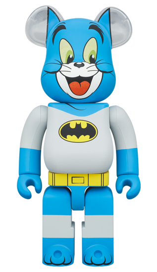 BE@RBRICK TOM dans le rôle de Batman et JERRY dans le rôle du Joker (100 %+400 %)