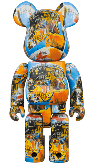 BE@RBRICK Jean-Michel Basquiat #10 (100%+400%)