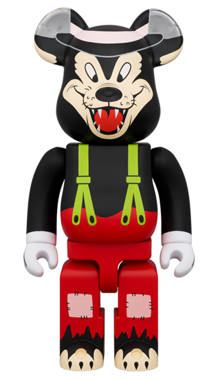 BE@RBRICK The Big Bad Wolf [Disney] (100%+400%)