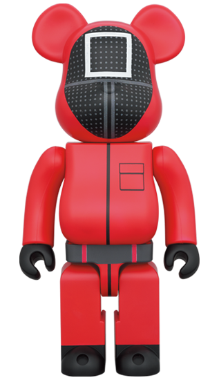 BE@RBRICK Garde de gibier de calmar "Carré" (100%+400%)