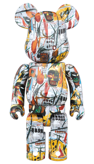 BE@RBRICK Jean-Michel Basquiat #1 (100%+400%)