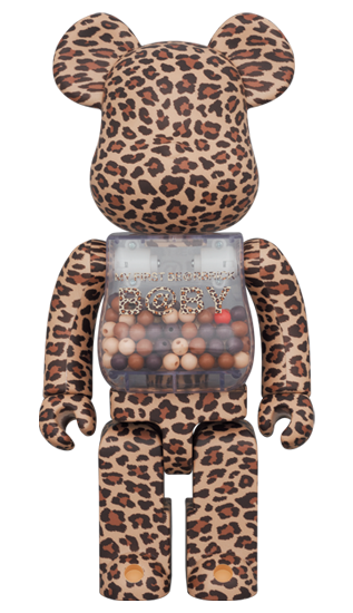 My First BE@RBRICK B@by LEOPARD Version (100%+400%)