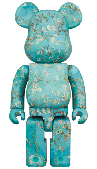 BE@RBRICK Vincent van Gogh "Fleur d'amandier" (100%+400%)