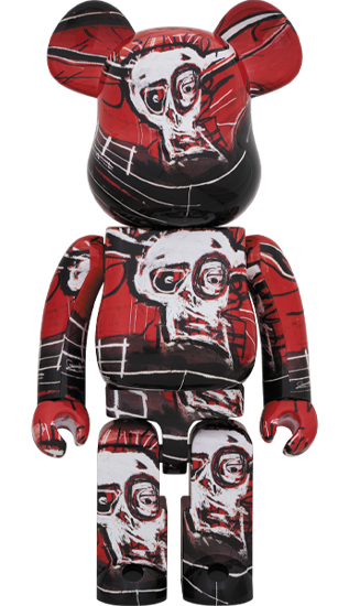 BE@RBRICK Jean-Michel Basquiat #5 (100%+400%)