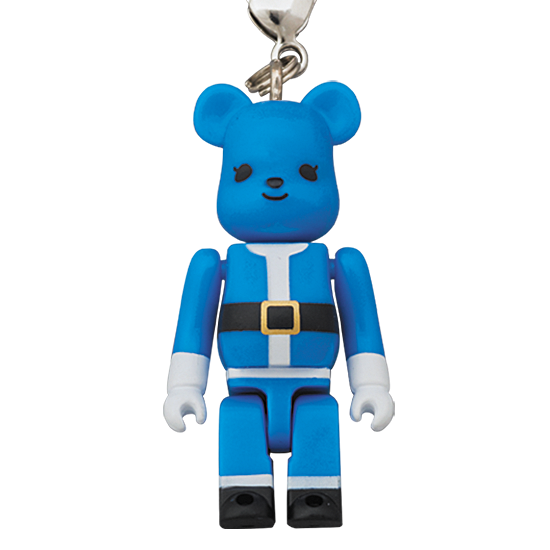 Bearbrick Merry Green Christmas 2010 - Blue (50%) - MyBearBrick.de