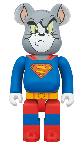 BE@RBRICK TOM ET JERRY en tant que Superman (100 %+400 %)